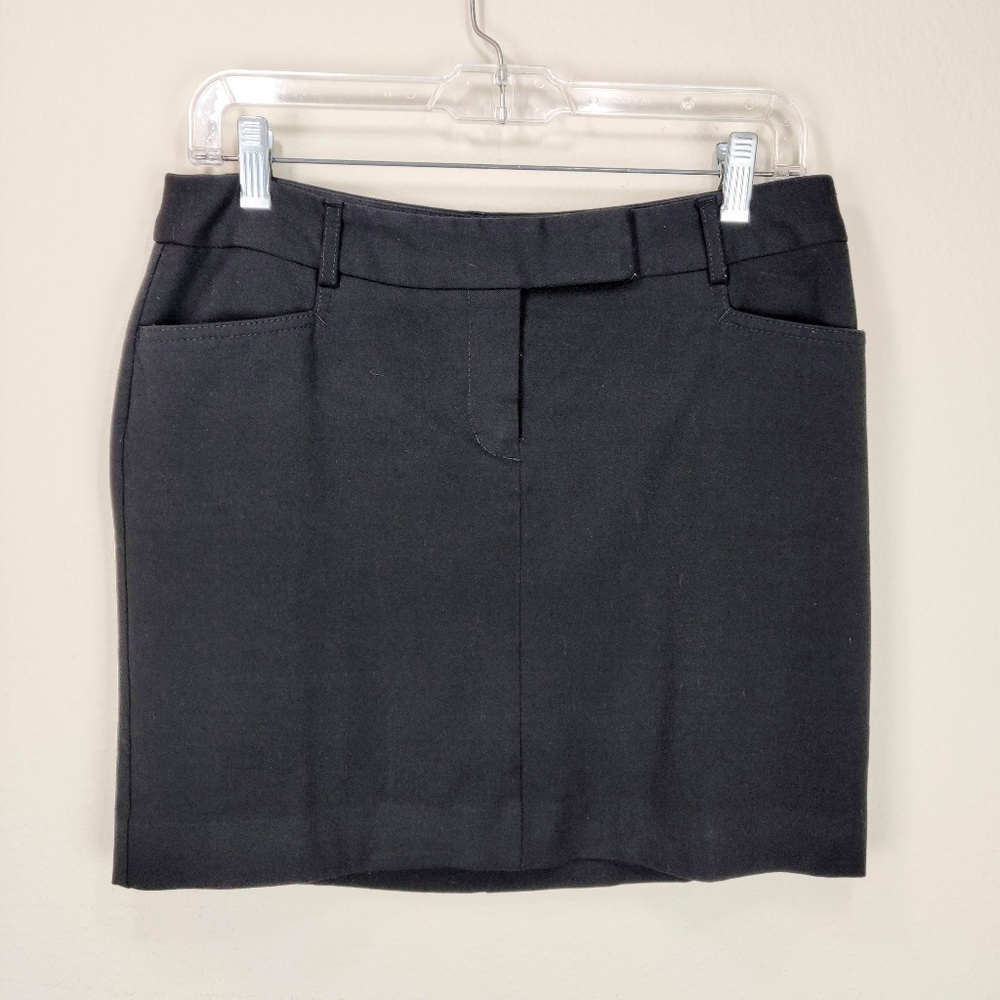 EXPRESS Black Pencil Mini Skirt - Picture 1 of 5
